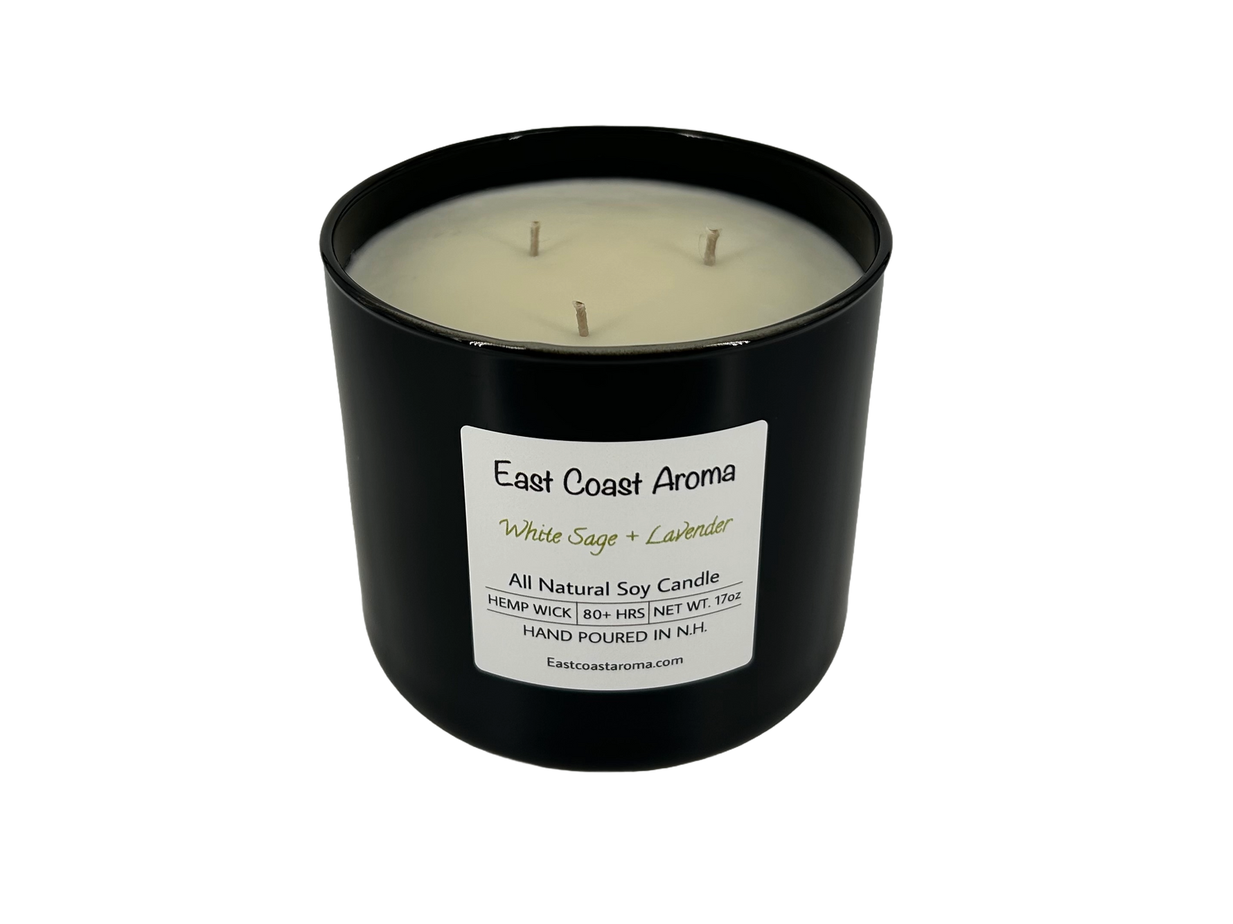 17oz White Sage and Lavender Soy Candle