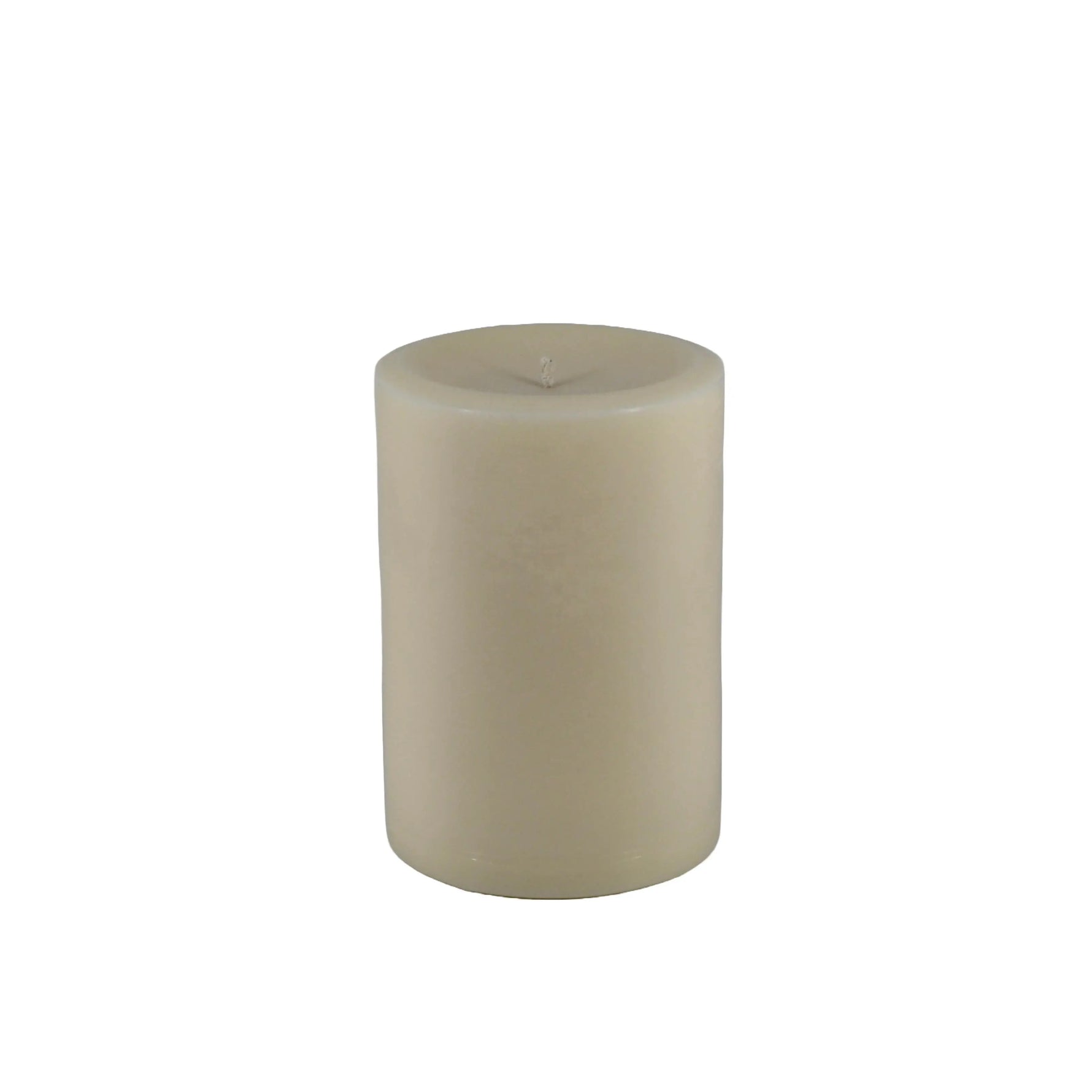 Natural Hand-Poured 3x4.5" Soy Pillar Candle