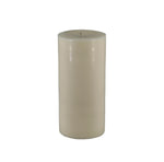 Natural Hand-Poured 3x6.5" Soy Pillar Candle